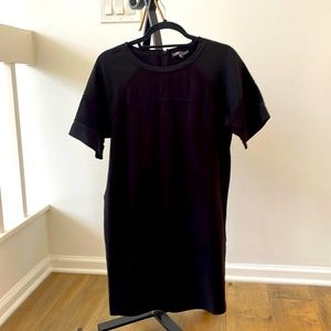 Vince Black Shortsleeved Dress, Size 4
